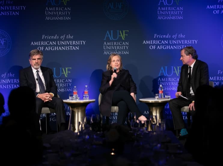 AUAF Event Photo Hillary Clinton